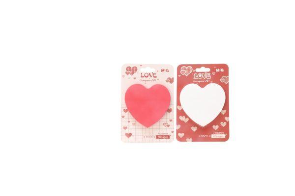 KARTECZKI SAMOPRZYLEPNE LOVE 7,6X7,6CM 60K MG