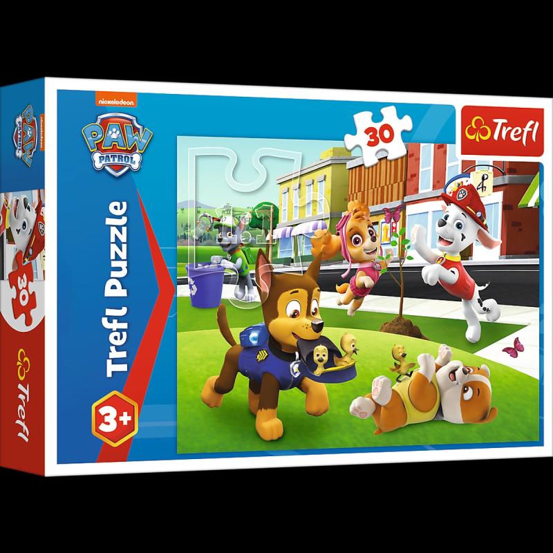 PUZZLE 30 TREFL PSIAKI W AKCJI PAW PATROL