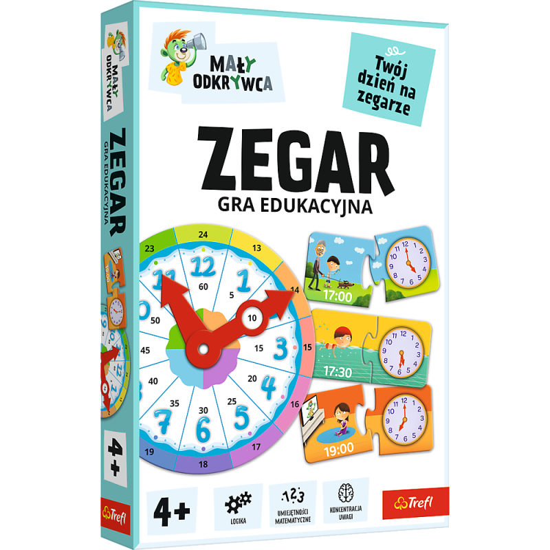 GRA TREFL ZEGAR - MAŁY ODKRYWCA