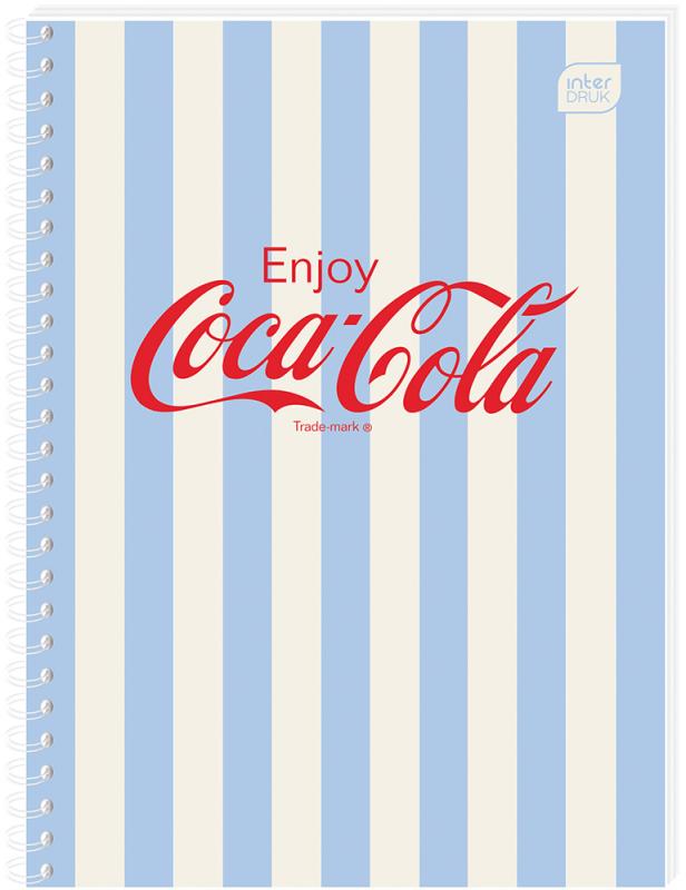 KOŁOZESZYT A6/80 # SOFT TOUCH COCA COLA