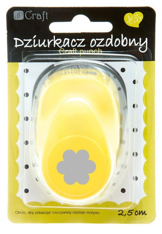 DZIURKACZ OZD. 2,5CM KWIATEK 24