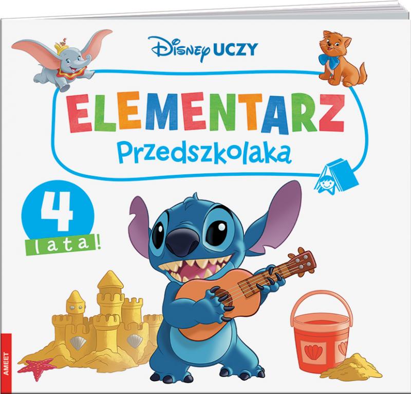 KSIĄŻECZKA DISNEY UCZY CLASSIC. ELEMENTARZ PRZEDSZKOLAKA 4LATA