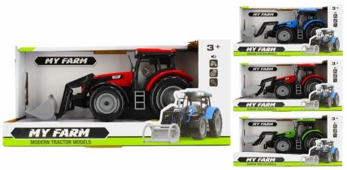TRAKTOR+AKCESORIA 26CM MOJE RANCZO
