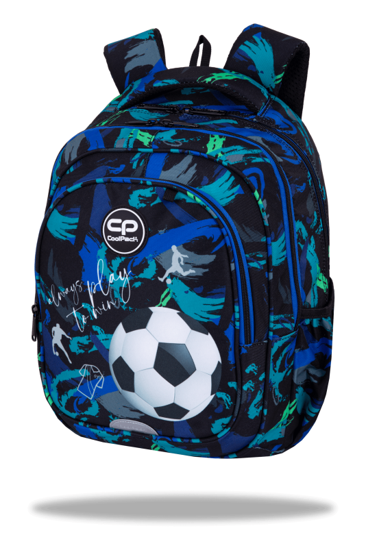 PLECAK SZKOLNY CP FAST - FOOTBALL NAVY