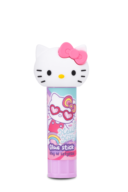 KLEJ W SZTYFCIE 8 G - DISPLAY 16 SZT MIX - PINK 1HELLO KITTY