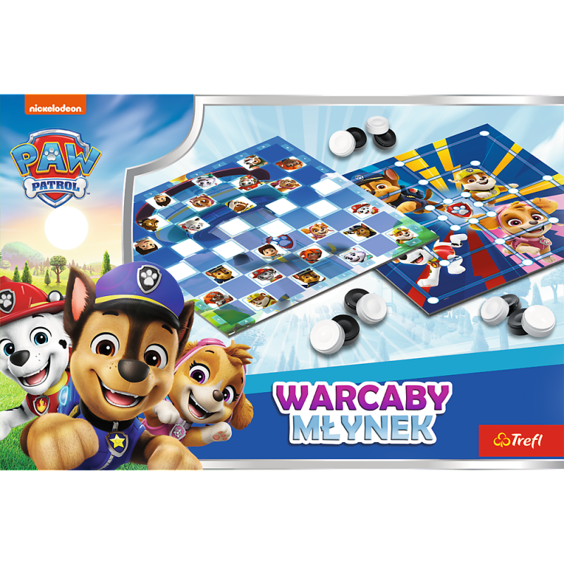 GRA TREFL WARCABY I MŁYNEK PAW PATROL