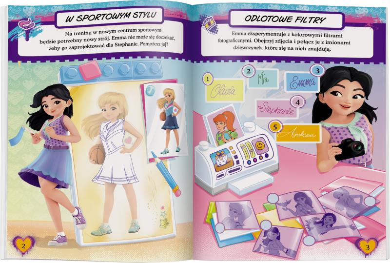 KSIĄŻECZKA LEGO FRIENDS. MAGIA PRZYJAŹNI