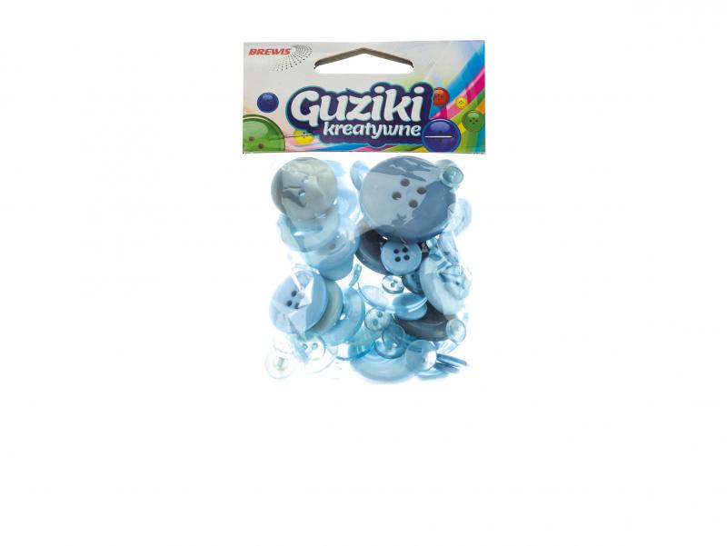 GUZIKI 40G NIEBIESKIE BREWIS