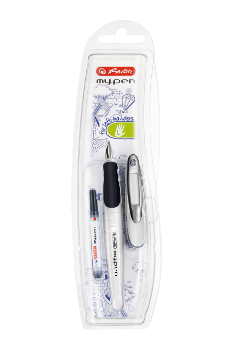 PIÓRO WIECZNE HERLITZ MY.PEN L BIAŁ/CZAR