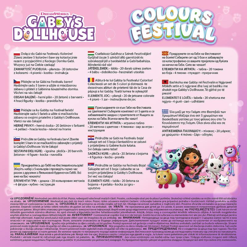 GRA TREFL COLORUS FESTIVAL GABBYS DOLLHOUSE