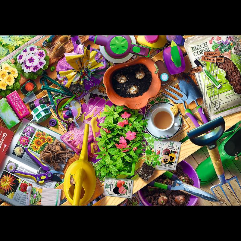 PUZZLE 1000 TREFL PORZĄDKI W OGRODZIE