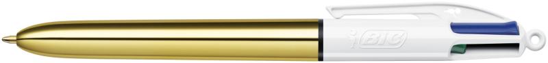 DŁUGOPIS BIC 4-KOL COLOURS SHINE GOLD A12