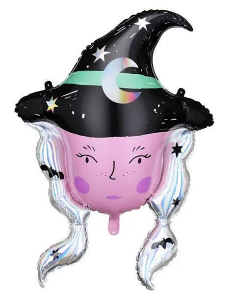 BALON FOLIOWY CZAROWNICA 73,5X101CM MIX HALLOWEEN