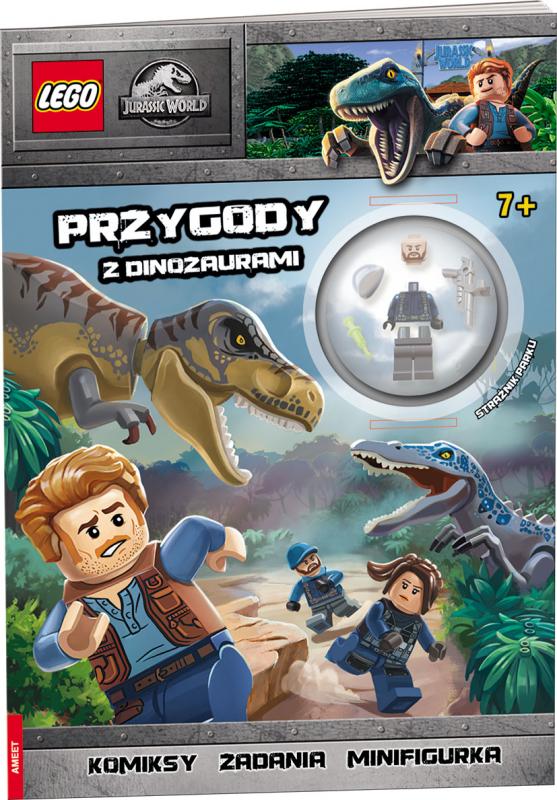 KSIĄŻECZKA LEGO JURASSIC WORLD. PRZYGODY Z DINOZAURAMI