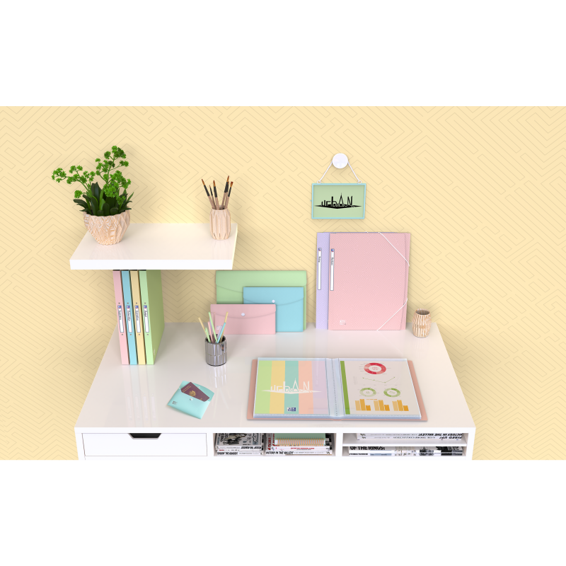 ALBUM OFERTOWY A4/20K PP OXFORD URBAN PASTEL MIX