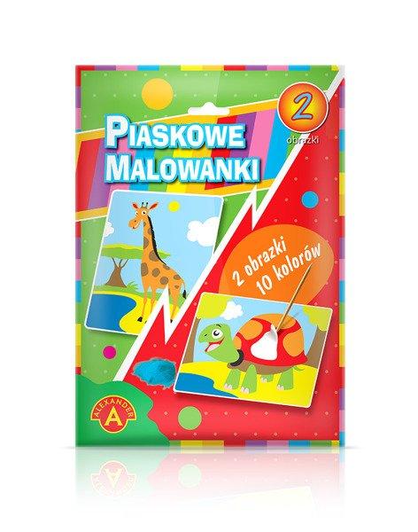 PIASKOWE MALOWANKI - ŻYRAFA, ŻÓŁW