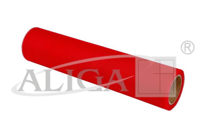 TIUL W ROLCE TIUL-101 CZERWONY, ROZM. 24cm x 10m