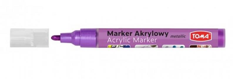 MARKER AKRYLOWY METAL.FIOLETO