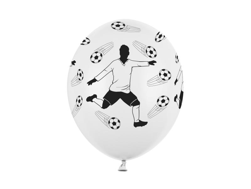 BALONY PIŁKARZ I PIŁKI P.WHITE 30CM