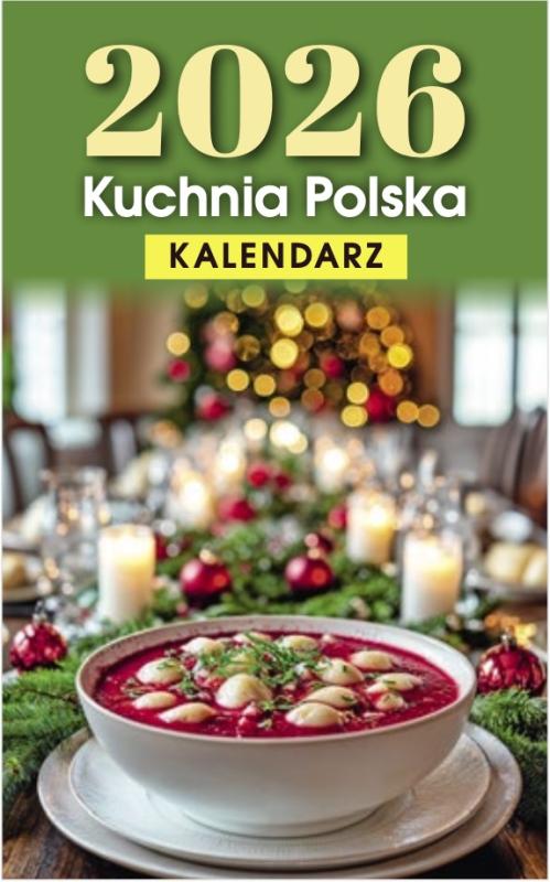 KALENDARZ ZDZIERAK B7 KUCHNIA POLSKA AREX