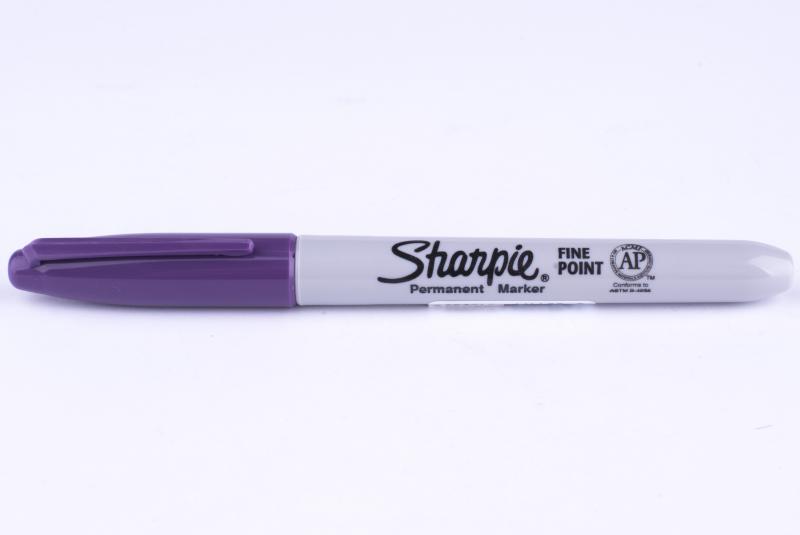 MARKER PAPER SHARPIE PERM.FIOLETOWY Z CIENKĄ KOŃCÓWKĄ