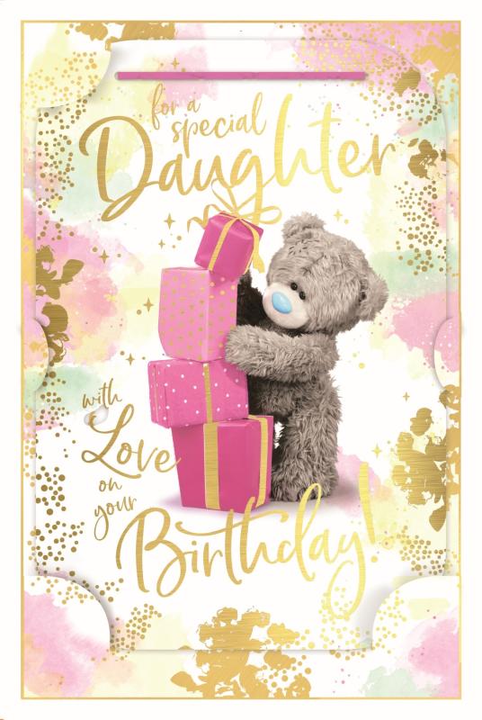 KARTKA HOLOGRAFICZNA 3D FOR A SPECIAL DAUGHTER