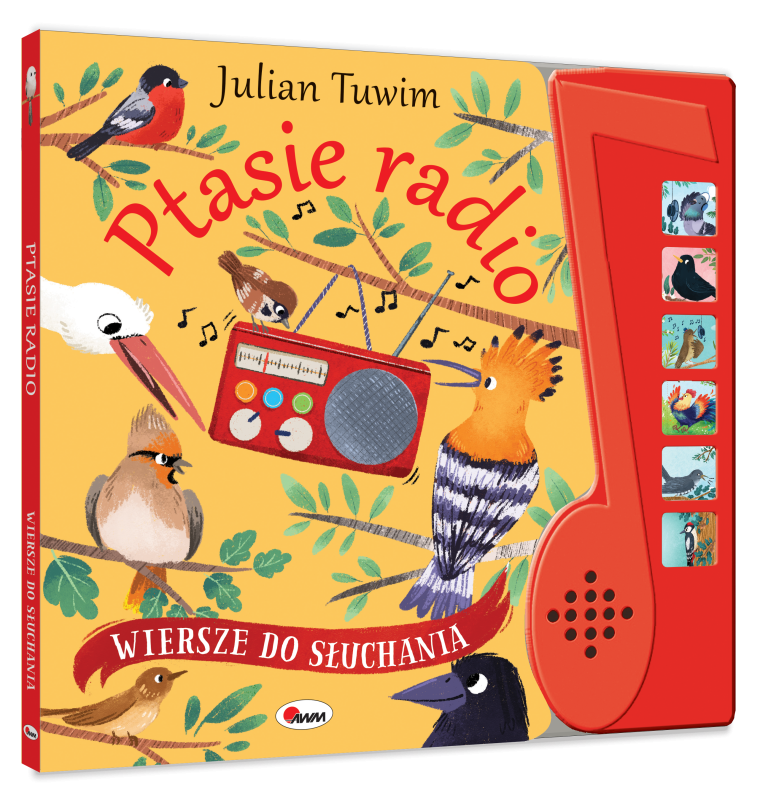 KSIĄŻECZKA WIERSZE DO SŁUCHANIA PTASIE RADIO