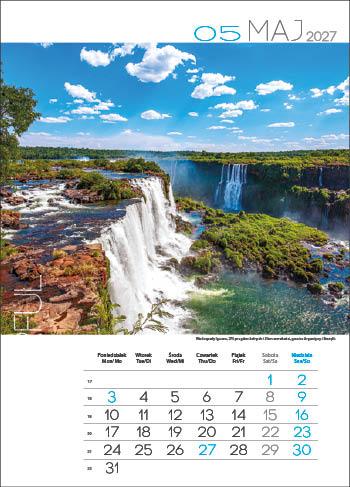 KALENDARZ WIELOPLANSZOWY WONDERFUL WORLD JOTAN STANDARD