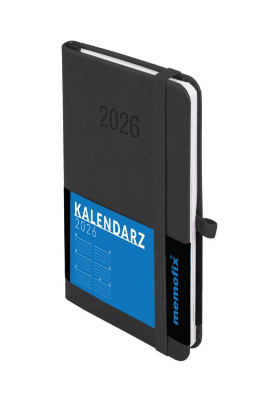 KALENDARZ B6 MEMOFIX TDW CZARNY