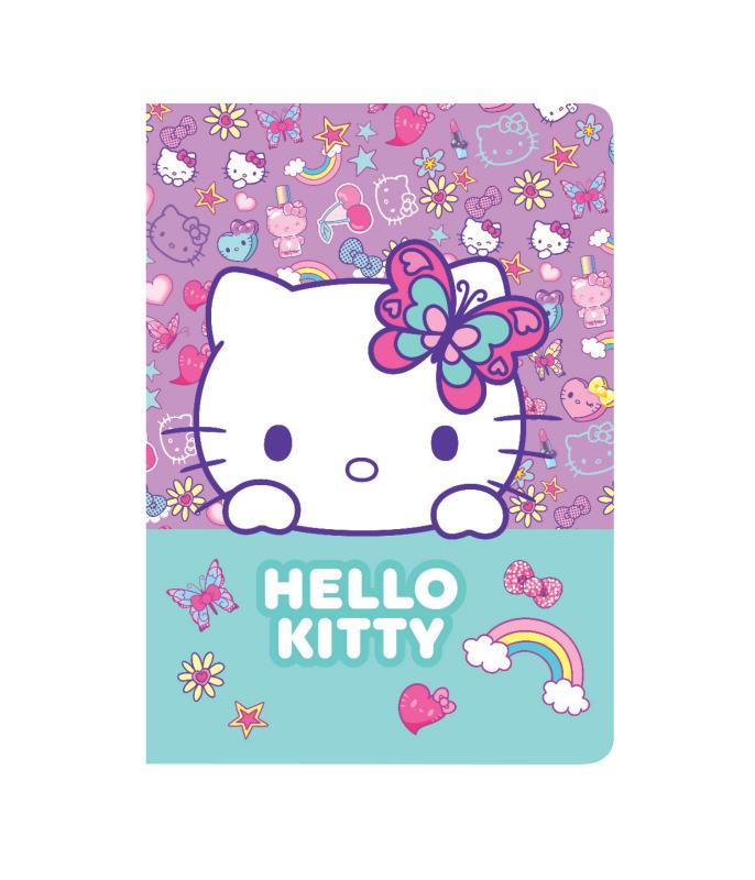 ZESZYT A5/32 # HELLO KITTY WZÓR 3 PINK