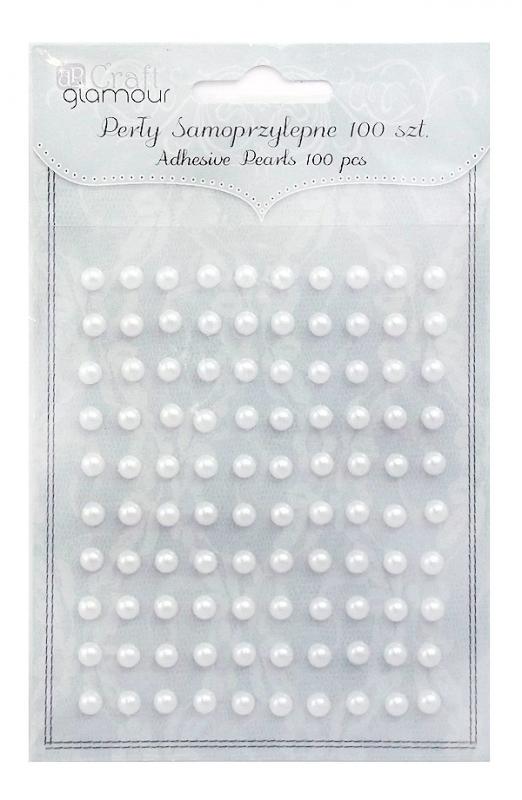 PERŁY SAMOPRZYLEPNE A/100 OFF WHITE