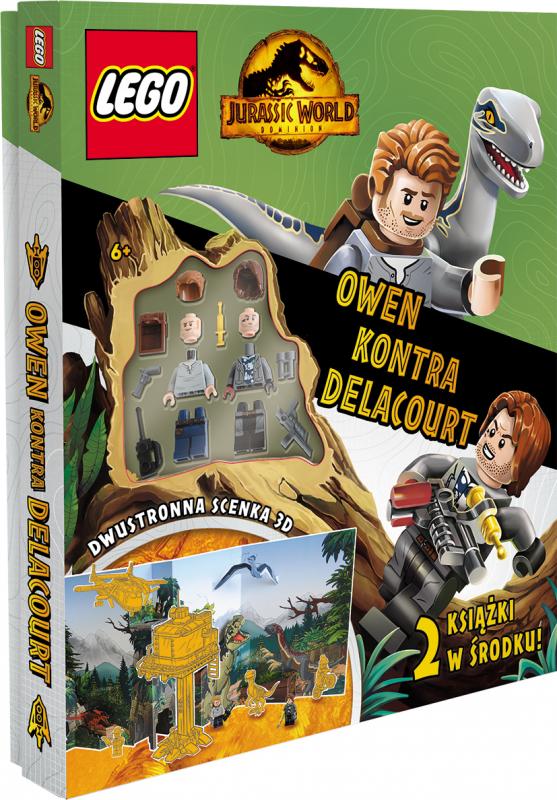 KSIĄŻECZKA LEGO JURASSIC WORLD.