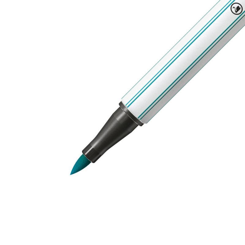 PISAKI STABILO 68 BRUSH TURKUSOWY