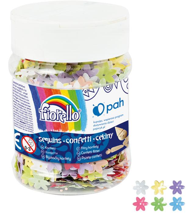 CEKINY CONFETTI GR-C50-14 KWIATEK słoik 50g