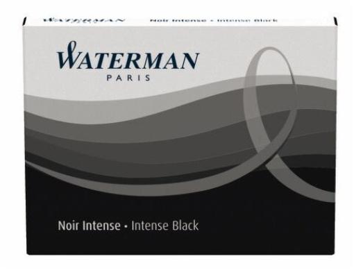 NABOJE WATERMAN MINI CZARNE