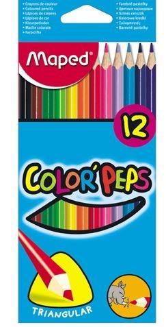 KREDKI 12 MAPED COLORPEPS