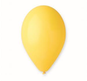 BALON PASTELOWY ŻÓŁTY A/100 10CALI
