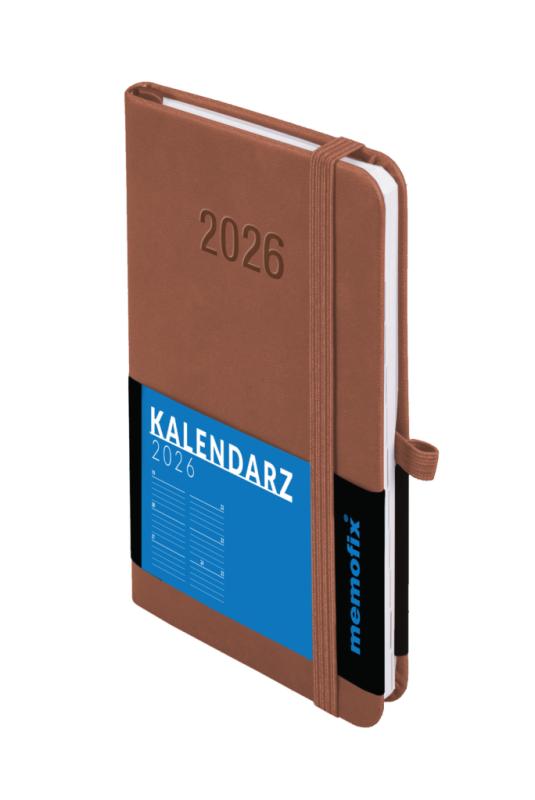 KALENDARZ A6 MEMOFIX TDW MOCHA