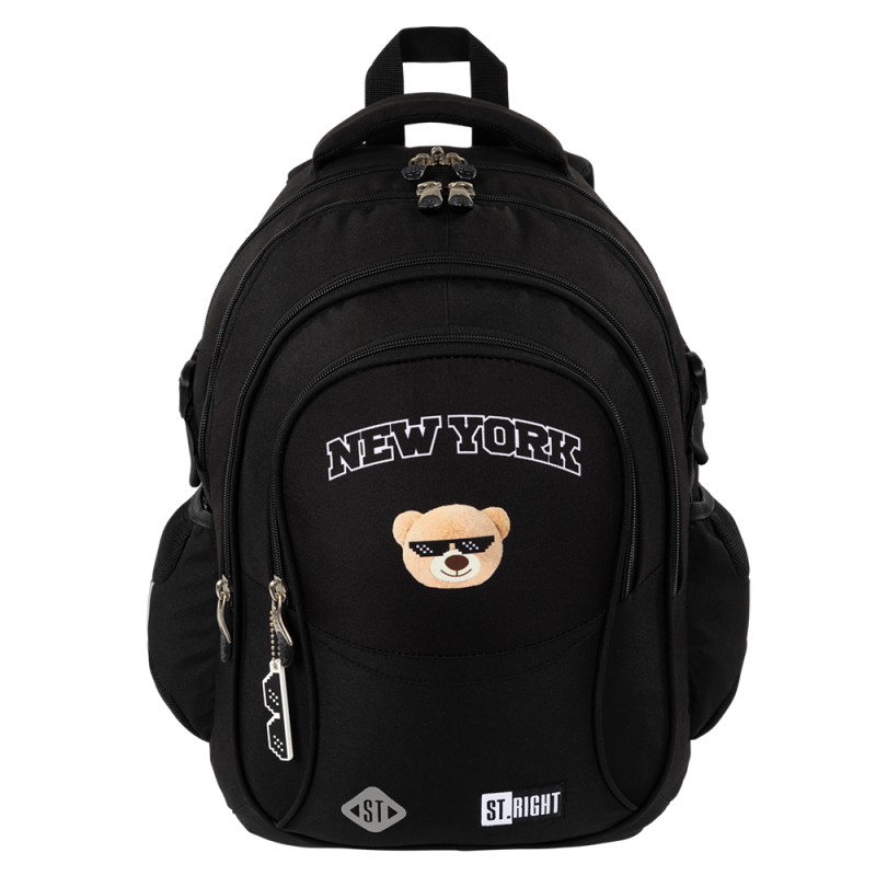PLECAK 4-KOMOROWY STRIGHT BP-01 NYC MOOD