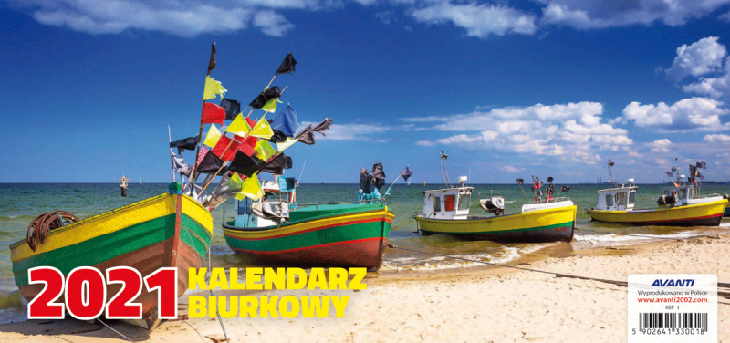 KALENDARZ BIURKOWY POZIOMY 2027