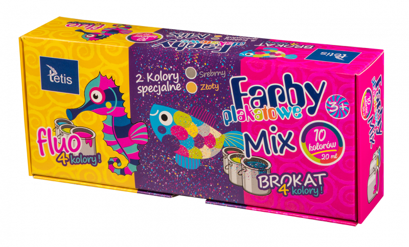 FARBY PLAKATOWE 10/20ML BROKAT TETIS