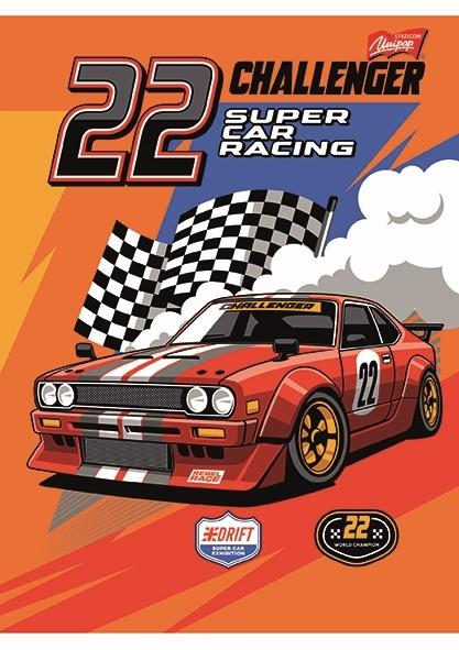 ZESZYT A5/32 # SPEED TOUR LAMINOWANY