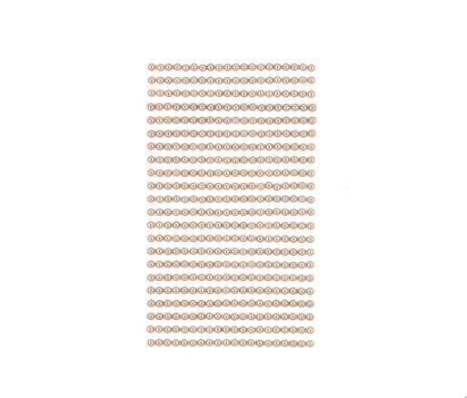 PERŁY SAMOPRZYLEPNE A/440 4MM BEIGE