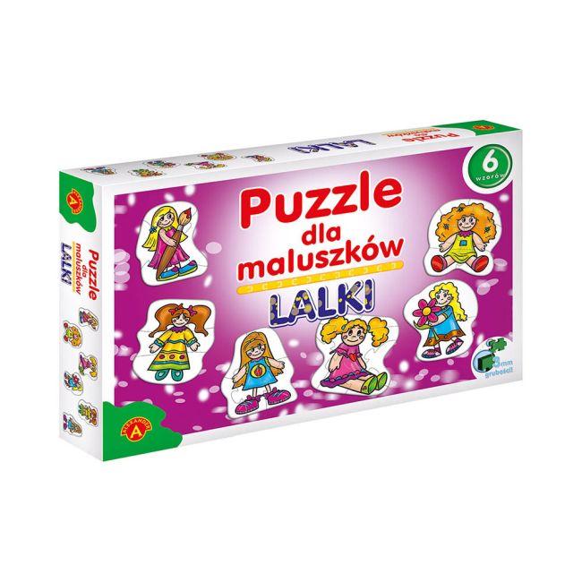 PUZZLE DLA MALUSZKÓW LALKI