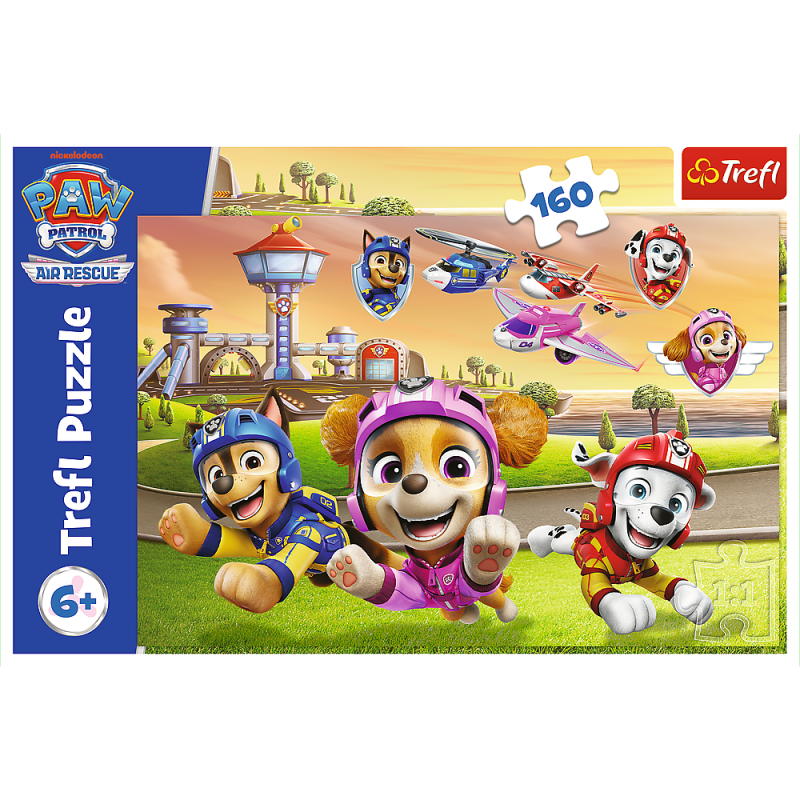 PUZZLE 160 TREFL PSY GÓRĄ PAW PATROL