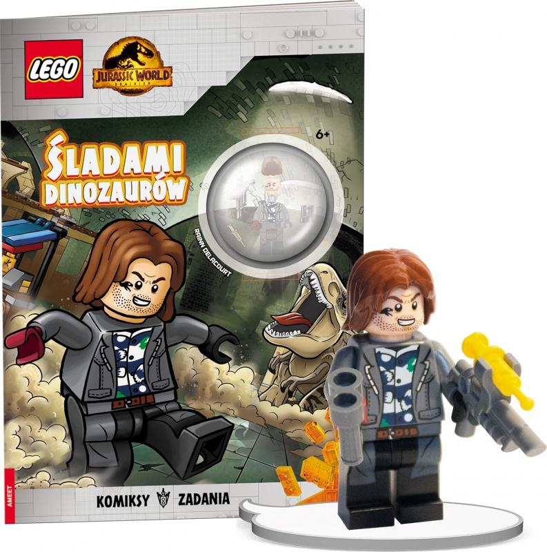 KSIĄŻECZKA LEGO JURASSIC WORLD. ŚLADAMI DINOZAURÓW