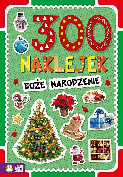 KSIĄŻECZKA 300 NAKLEJEK W 1. BOŻE NARODZENIE #ŚWIĘTA