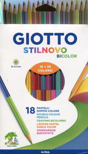 KREDKI STILNOVO 2-STRONNE 18 SZT GITTO