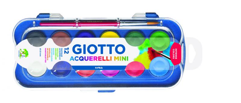 AKWARELE GIOTTO MINI 12 BLISTER