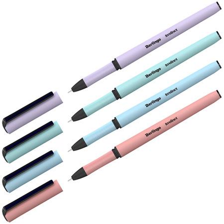DŁUGOPIS ŻELOWY BERLINGO INSTINCT 0,5MM CZARNY A/24